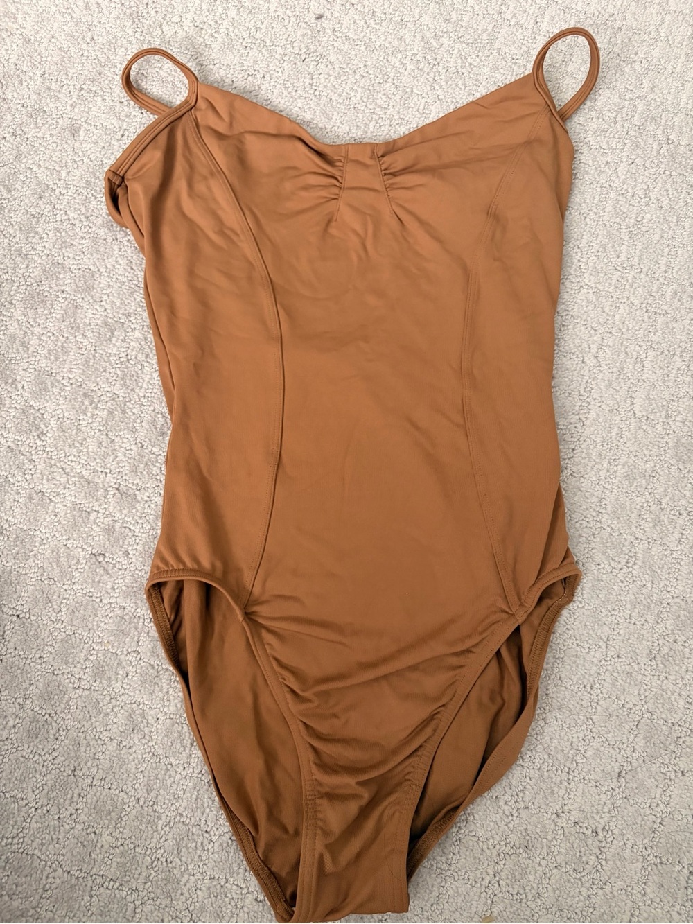 Bloch Almond Brown Dance Leotard